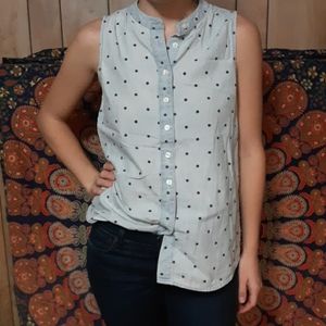 J Crew Polka Dot Tank